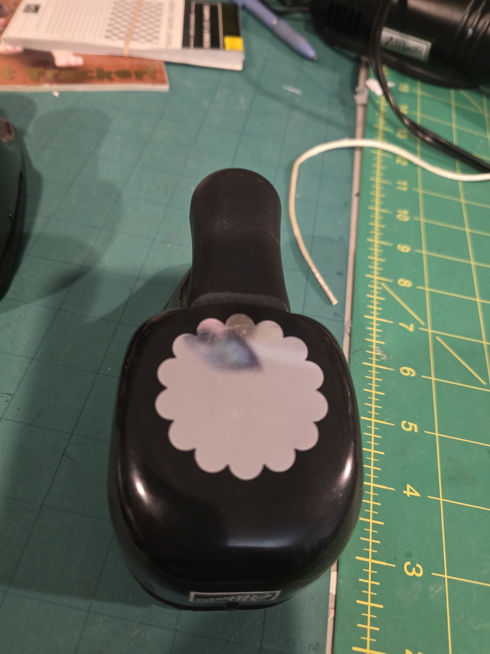 Stampin Up! scallped circle punch